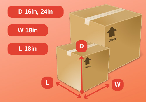 Dimension box acm movers chicago 2